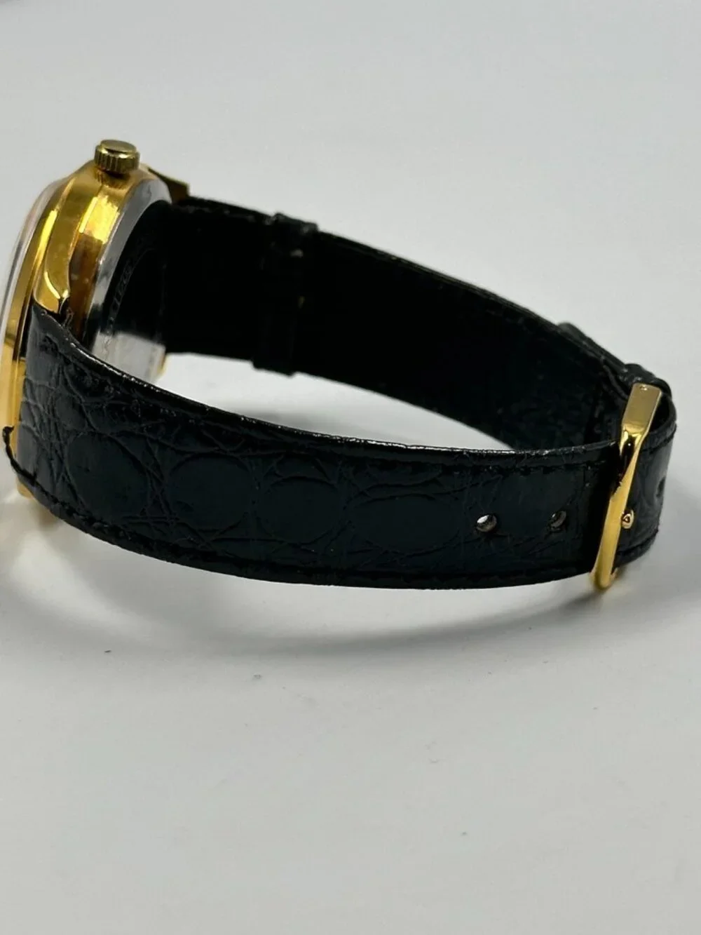 Vintage Manual Wind Watch University Class 1992 Robert J Lee Rotating Ring Works